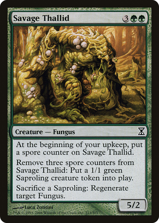 Savage Thallid  (TSP-213) - Time Spiral