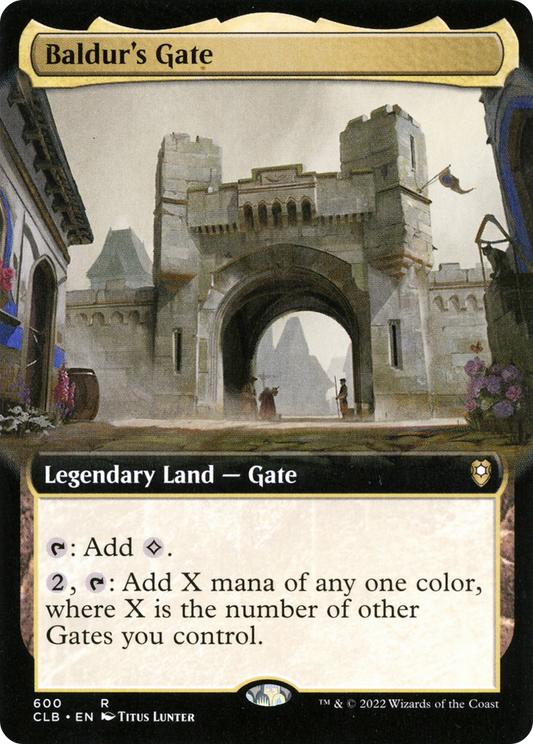 Baldur's Gate (CLB-600) - Commander Legends: Battle for Baldur's Gate: (Extended Art) Foil