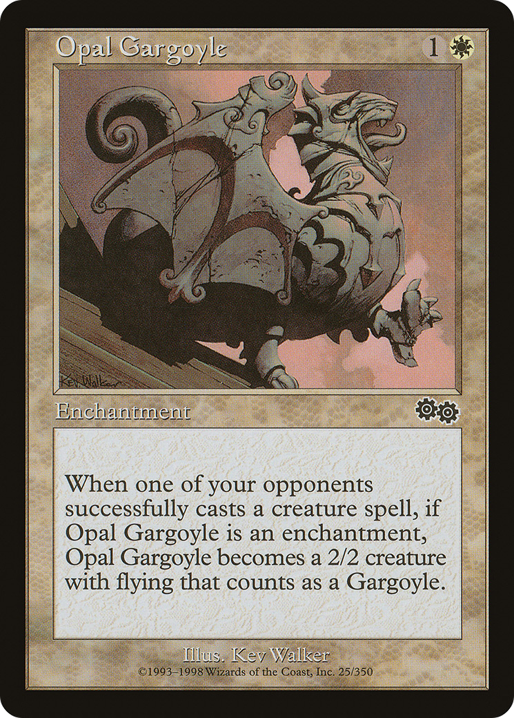 Opal Gargoyle (USG-025) - Urza's Saga