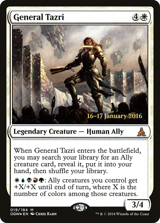 General Tazri (POGW-19S) - Oath of the Gatewatch Promos Foil