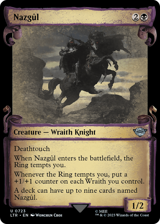 Nazgûl (LTR-723) - The Lord of the Rings: Tales of Middle-earth: (Showcase) Foil