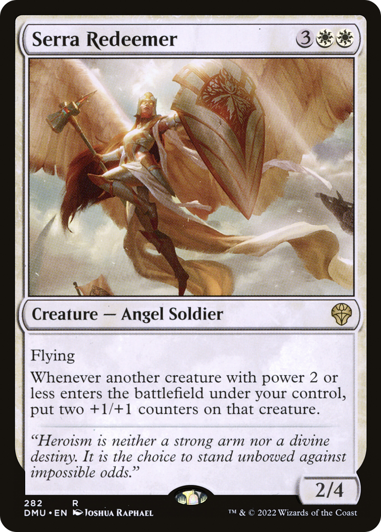 Serra Redeemer (DMU-282) - Dominaria United Foil