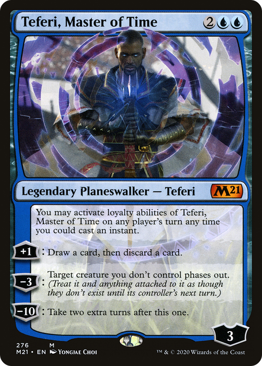 Teferi, Master of Time (M21-276) - Core Set 2021 Foil