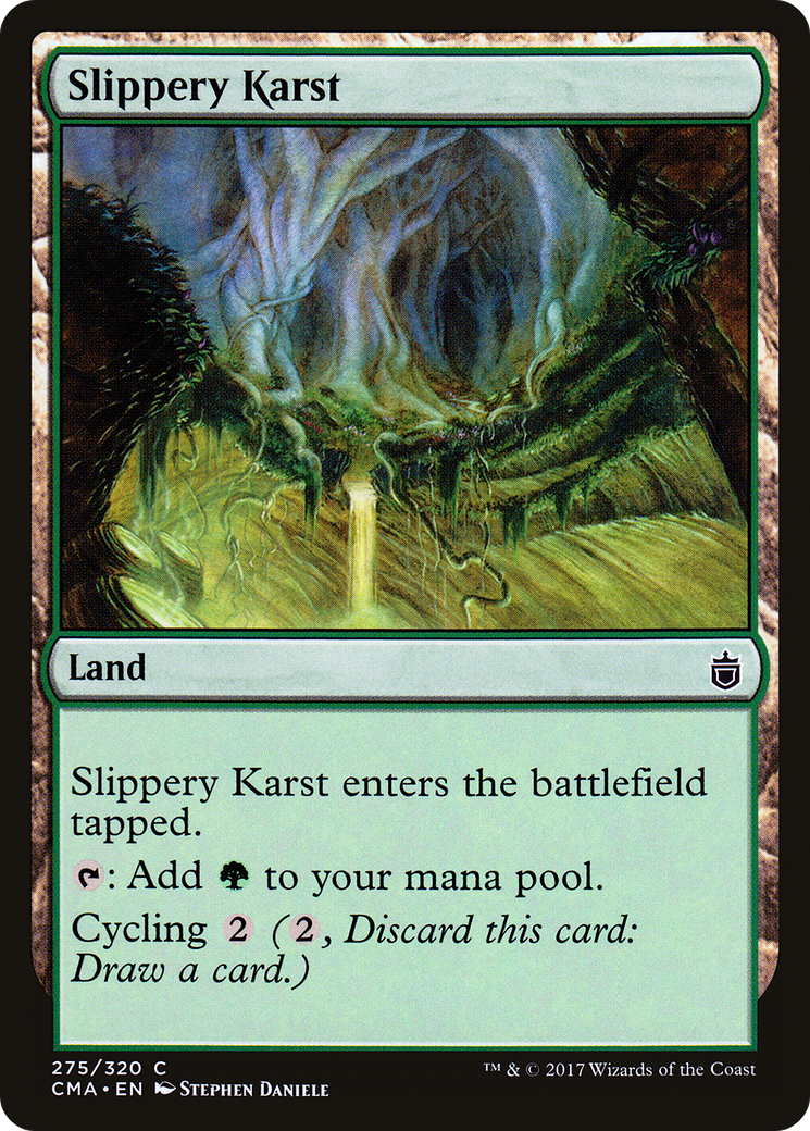 Slippery Karst (CMA-275) - Commander Anthology