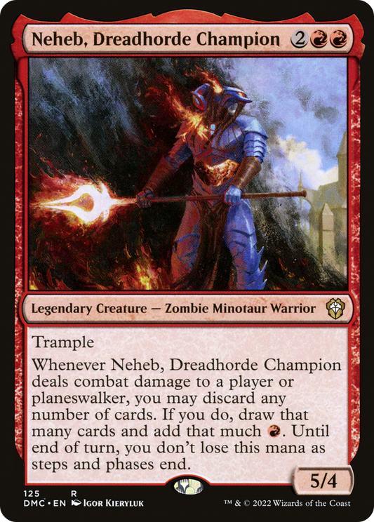 Neheb, Dreadhorde Champion (DMC-125) - Dominaria United Commander