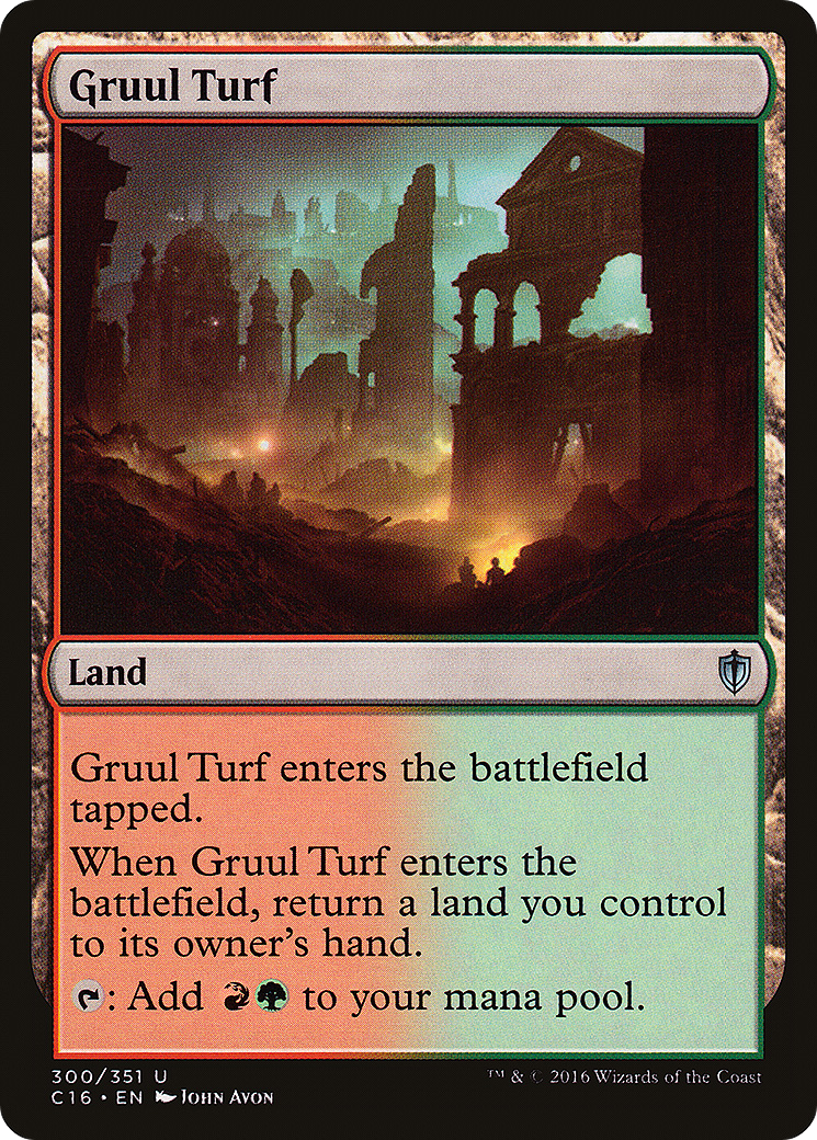 Gruul Turf (C16-300) - Commander 2016