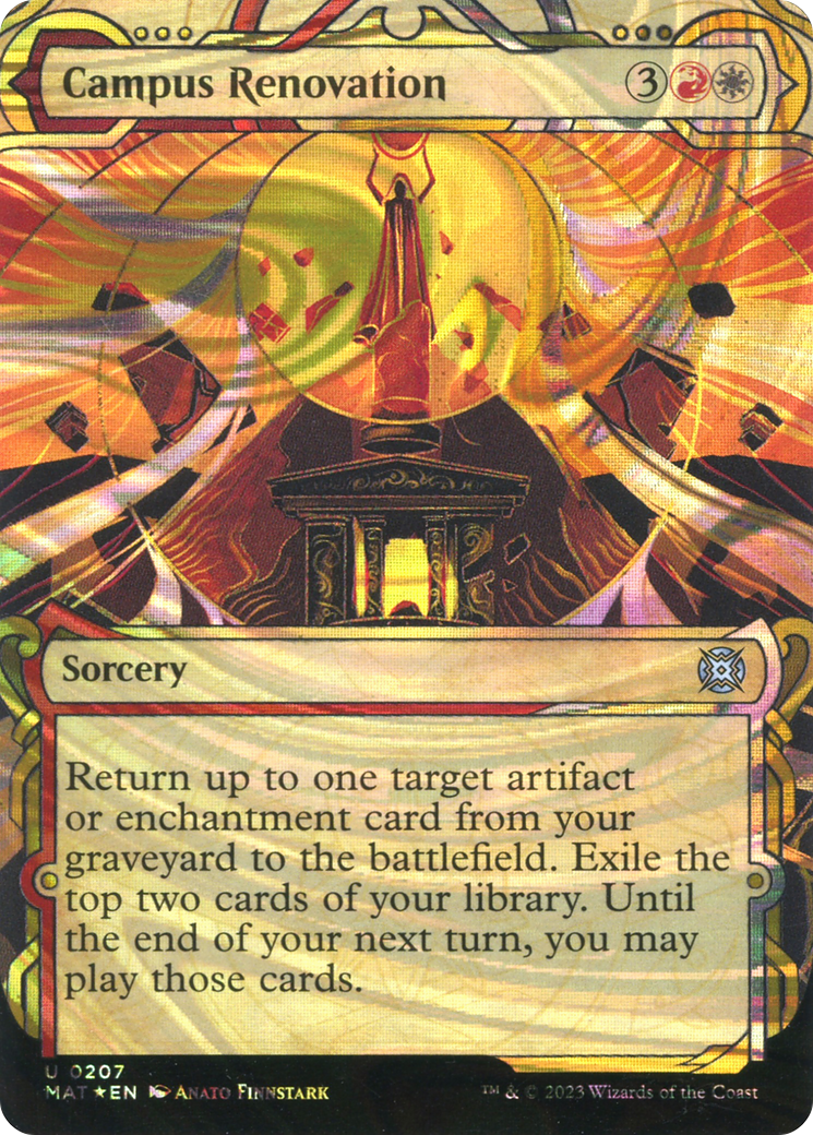 Campus Renovation (MAT-207) - March of the Machine: The Aftermath: (Showcase) Foil