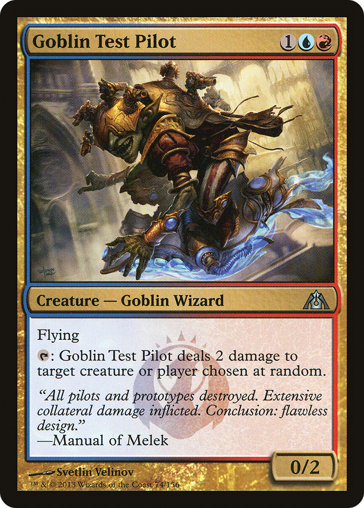 Goblin Test Pilot (DGM-074) - Dragon's Maze Foil