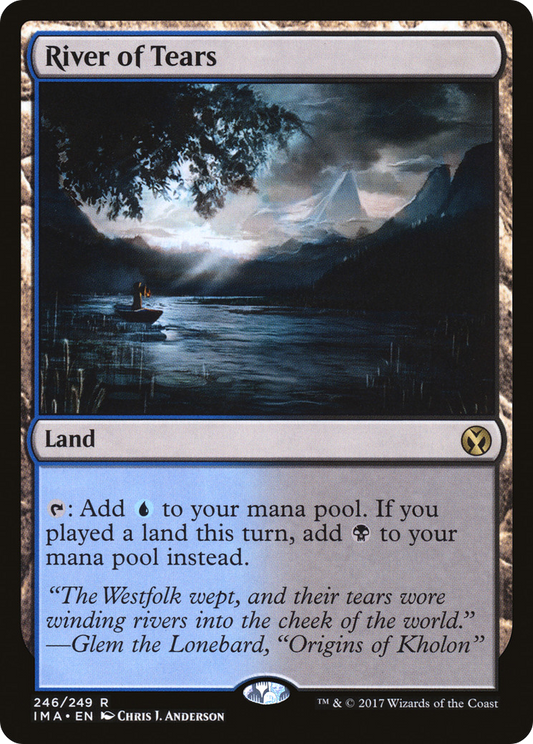 River of Tears (IMA-246) - Iconic Masters Foil