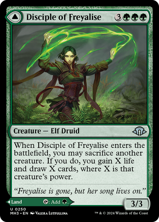 Disciple of Freyalise (MH3-250) - Modern Horizons 3 Foil