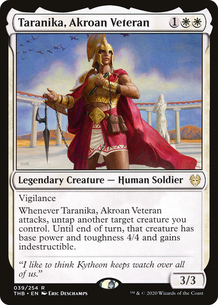 Taranika, Akroan Veteran (THB-039) - Theros Beyond Death