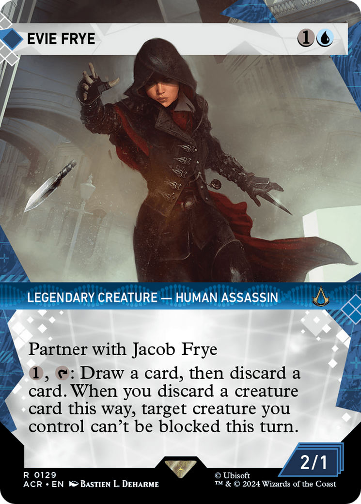 Evie Frye (ACR-129) - Assassin's Creed: (Showcase) (Borderless) Foil