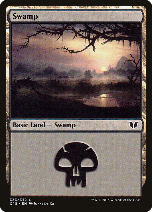 Swamp (C15-333) - Commander 2015