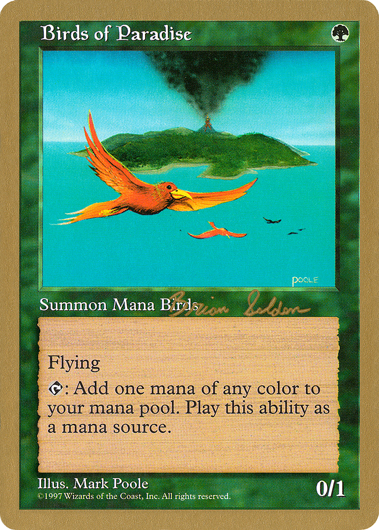 Birds of Paradise (WC98-BS280) - World Championship Decks 1998