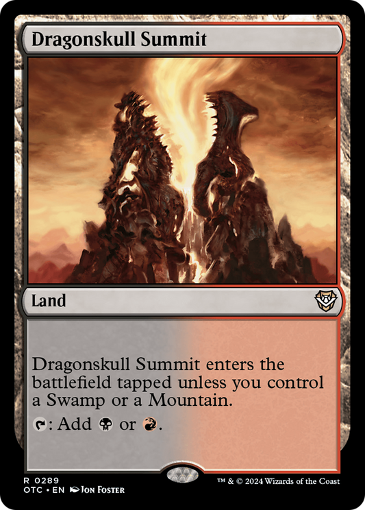 Dragonskull Summit (OTC-289) - Outlaws of Thunder Junction Commander