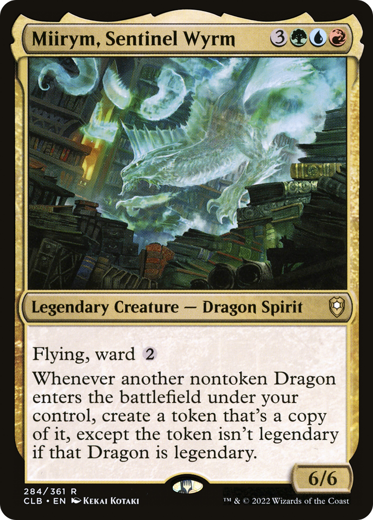 Miirym, Sentinel Wyrm (CLB-284) - Commander Legends: Battle for Baldur's Gate Foil