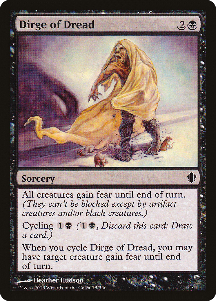 Dirge of Dread (C13-073) - Commander 2013