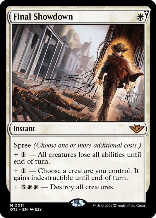 Final Showdown (PPOTJ-011) - Outlaws of Thunder Junction Promos (Promo Pack)