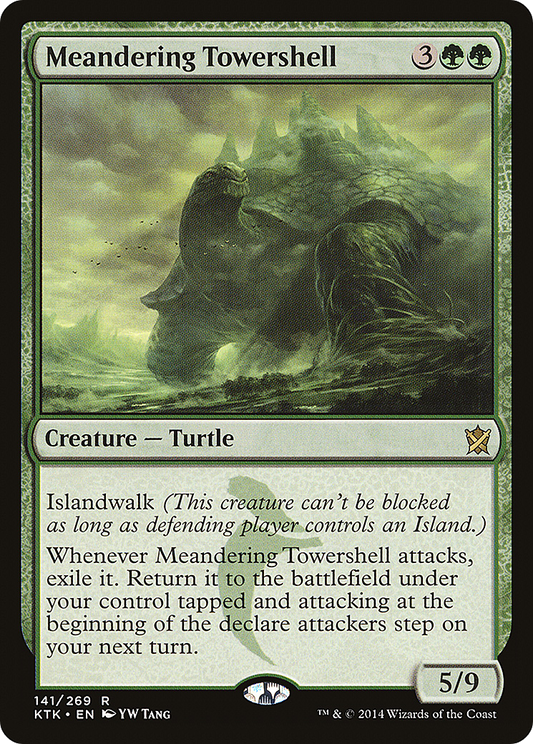 Meandering Towershell (KTK-141) - Khans of Tarkir Foil