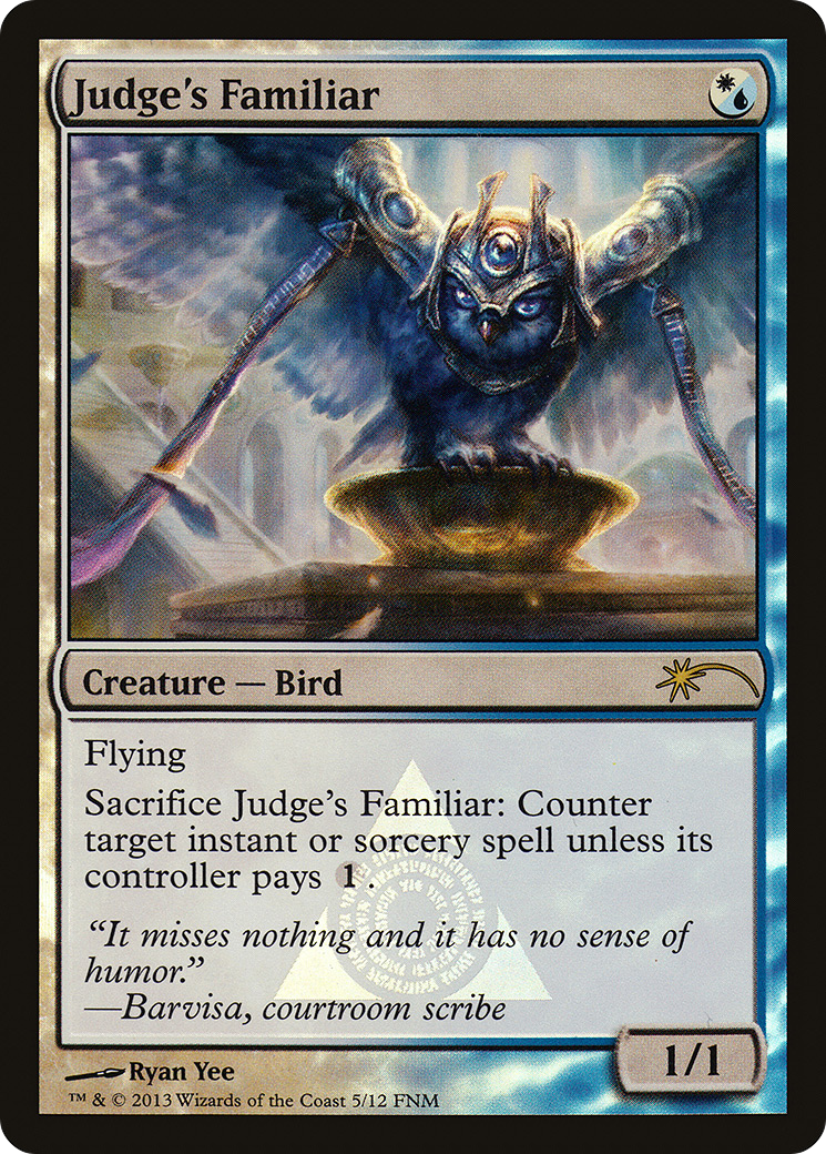 Judge's Familiar (F13-005) - Friday Night Magic 2013 Foil