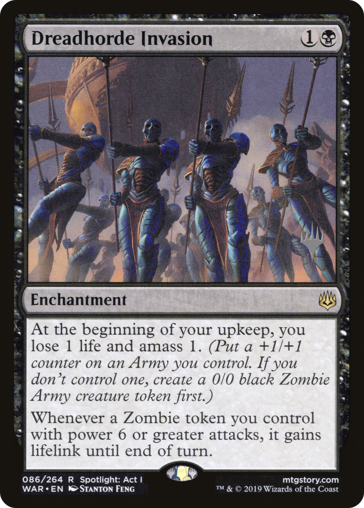Dreadhorde Invasion (PPELD-86P) - War of the Spark Promos (Promo Pack)