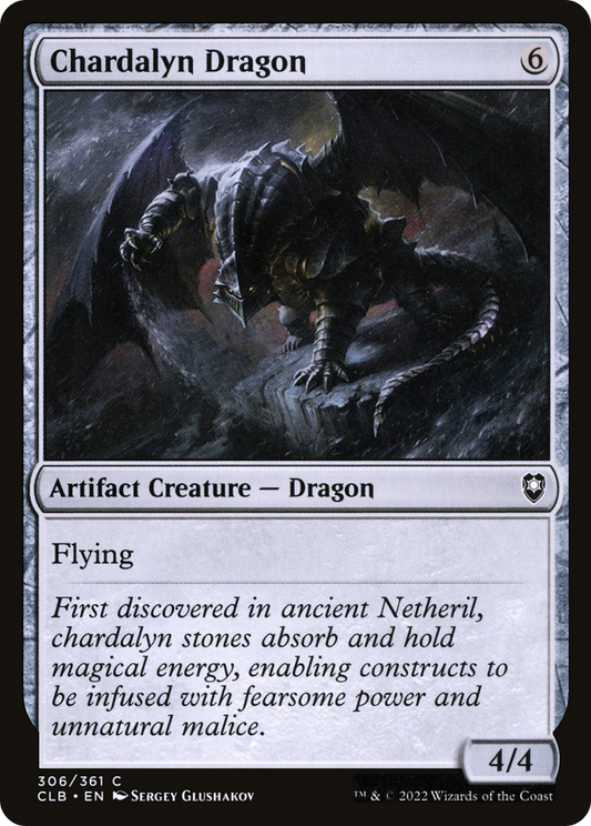 Chardalyn Dragon (CLB-306) - Commander Legends: Battle for Baldur's Gate Foil