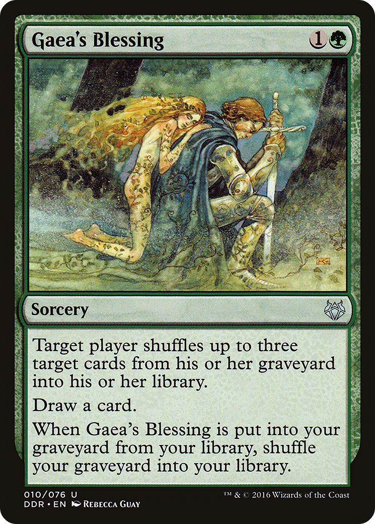 Gaea's Blessing (DDR-010) - Duel Decks: Nissa vs. Ob Nixilis