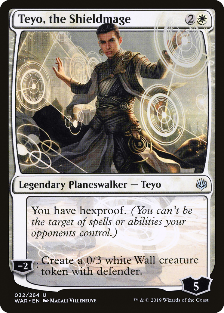 Teyo, the Shieldmage (WAR-032) - War of the Spark Foil