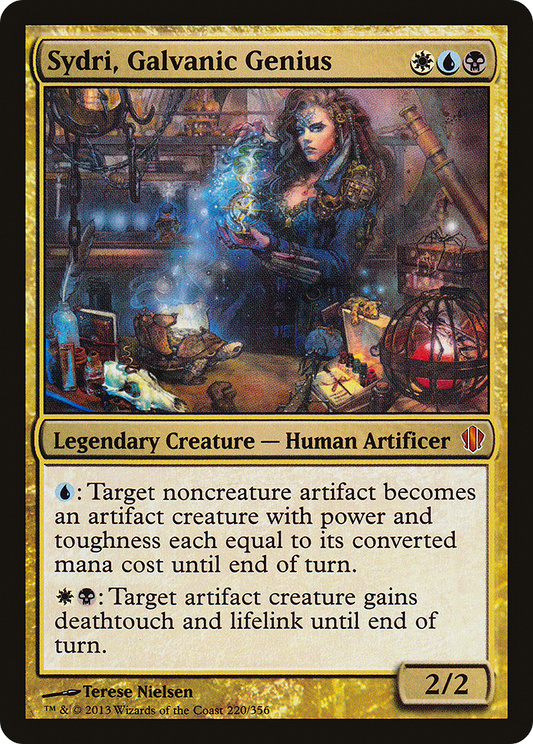 Sydri, Galvanic Genius (C13-220) - Commander 2013