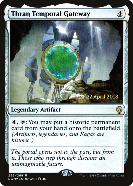 Thran Temporal Gateway (PDOM-233S) - Dominaria Promos Foil