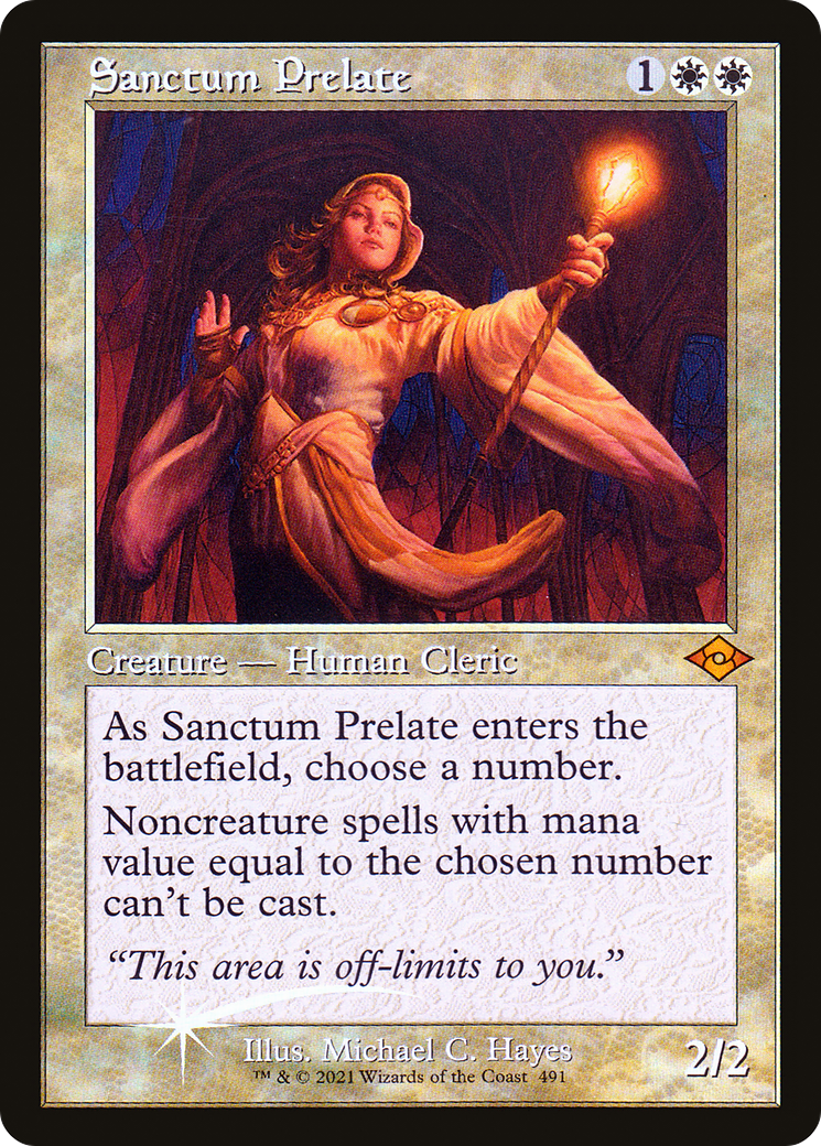 Sanctum Prelate (MH2-491) - Modern Horizons 2 Foil