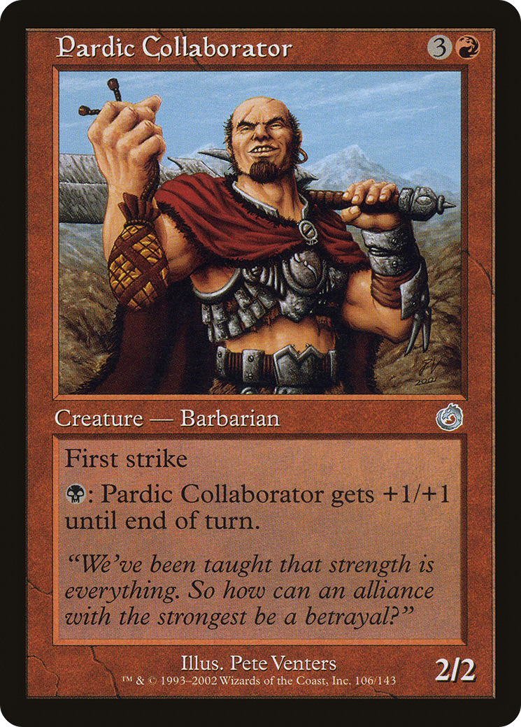 Pardic Collaborator (TOR-106) - Torment Foil