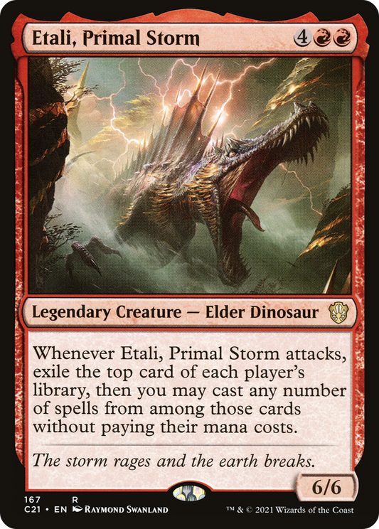 Etali, Primal Storm (C21-167) - Commander 2021