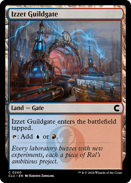 Izzet Guildgate (CLU-240) - Ravnica: Clue Edition