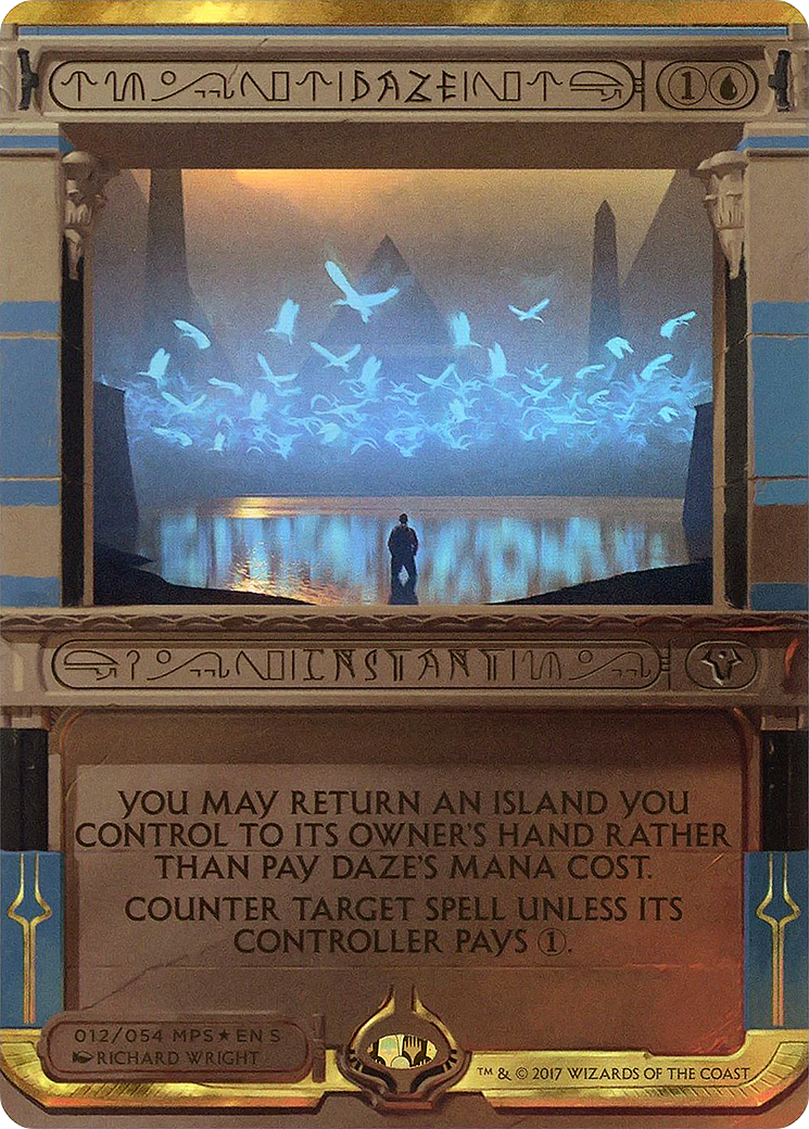 Daze (MPS2-012) - Amonkhet Invocations Foil