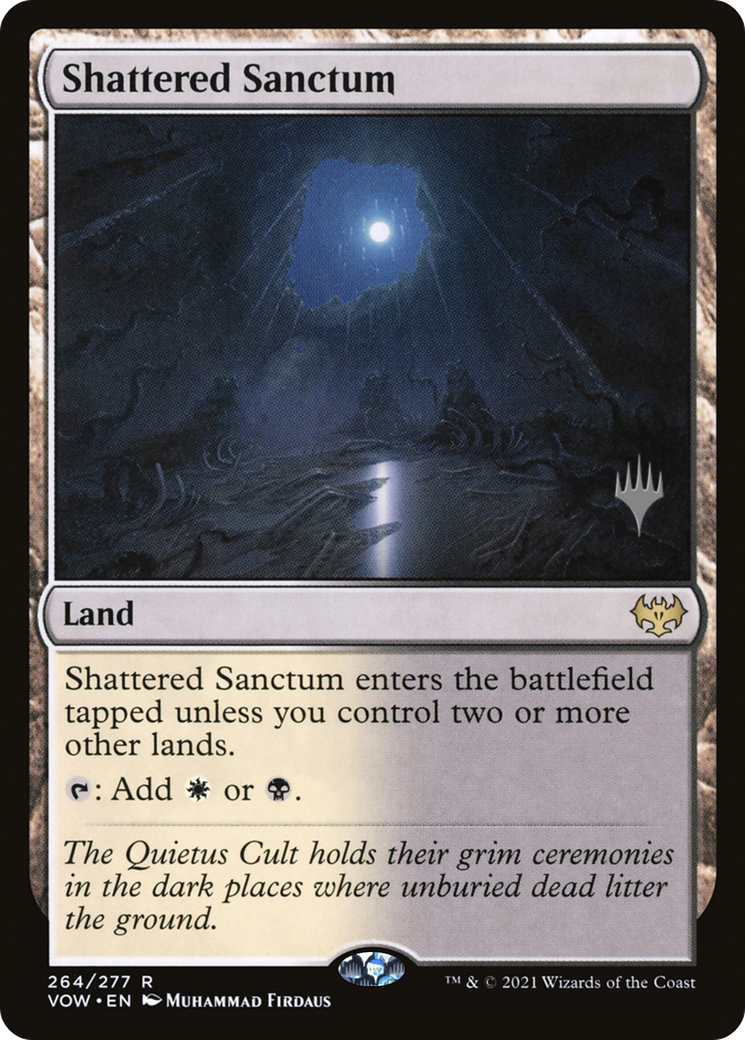 Shattered Sanctum (PPDMU-264P) - Innistrad: Crimson Vow Promos (Promo Pack)