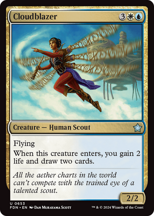 Cloudblazer (FDN-653) - Foundations Foil