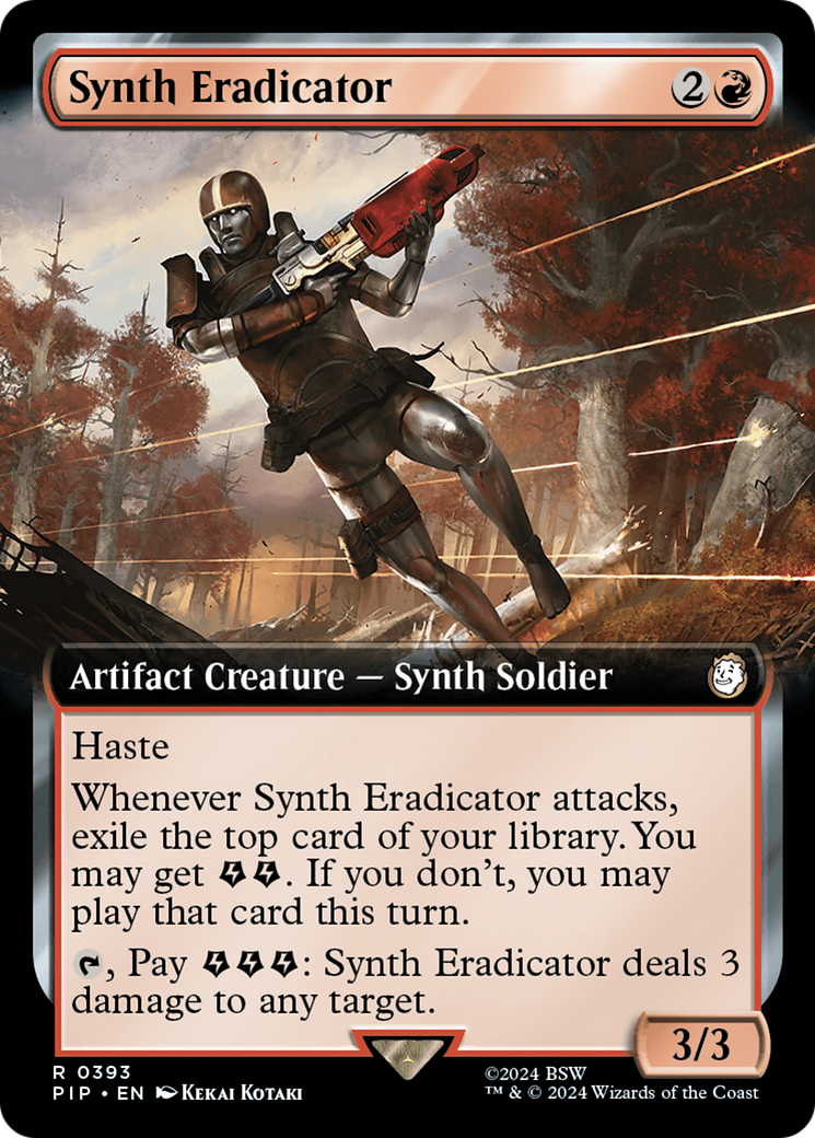 Synth Eradicator (PIP-393) - Fallout: (Extended Art)