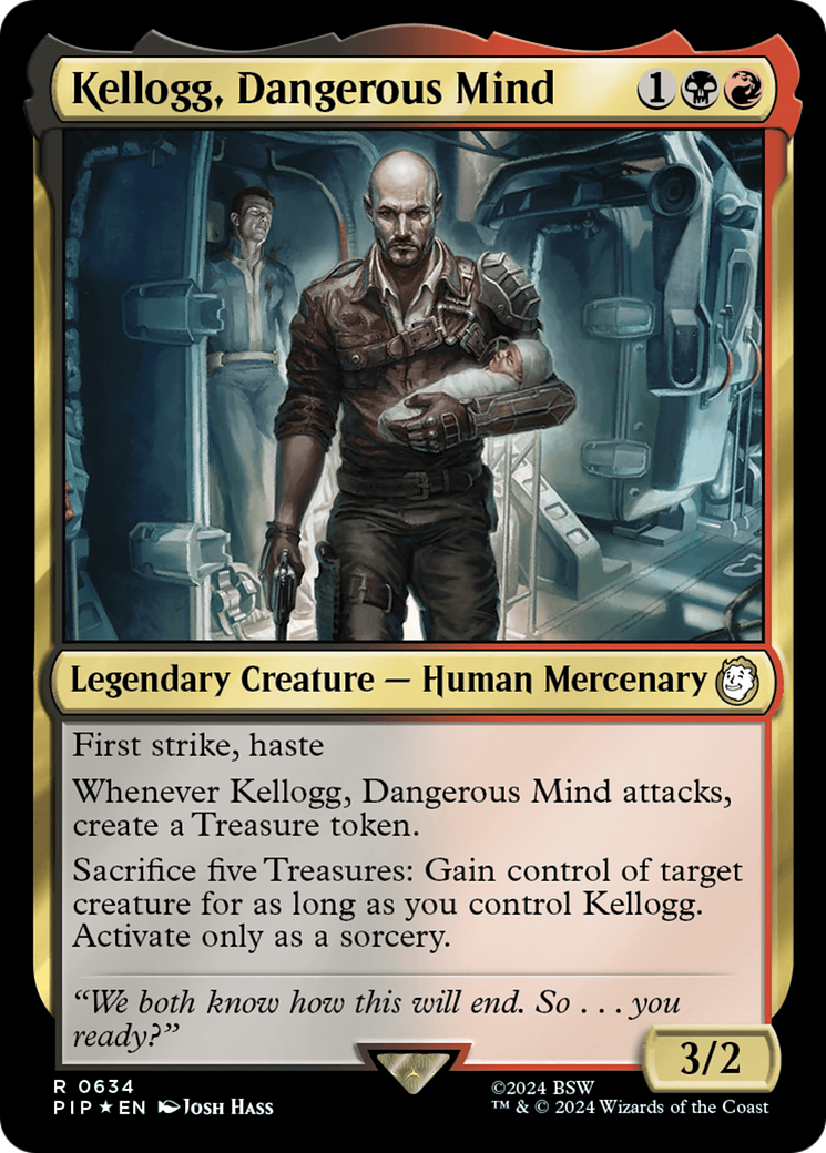 Kellogg, Dangerous Mind (PIP-634) - Fallout Foil