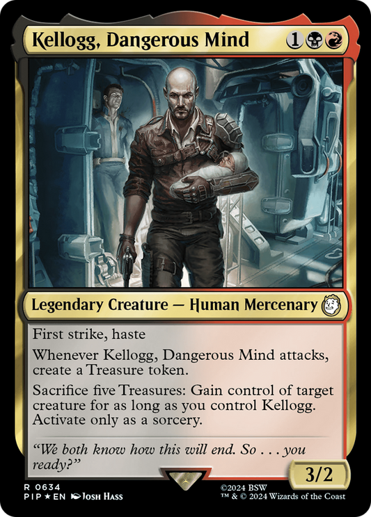 Kellogg, Dangerous Mind (PIP-634) - Fallout Foil