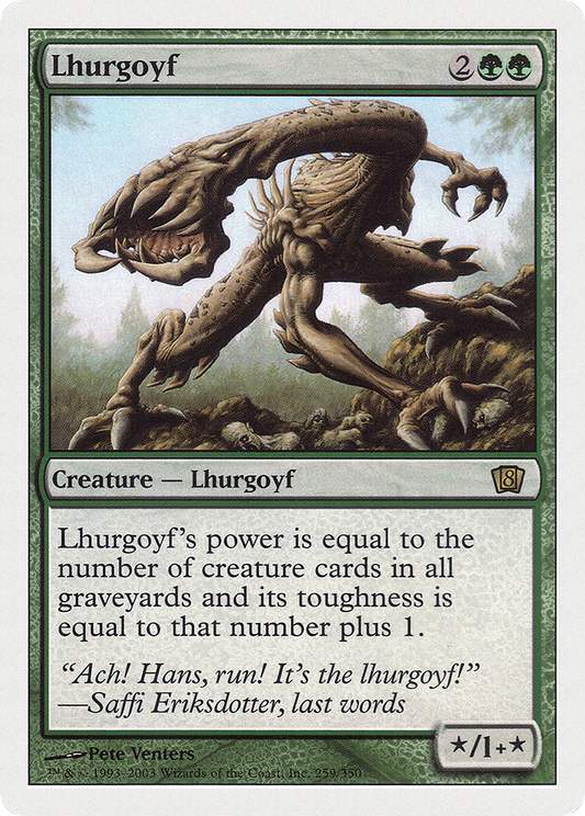 Lhurgoyf (8ED-259) - Eighth Edition