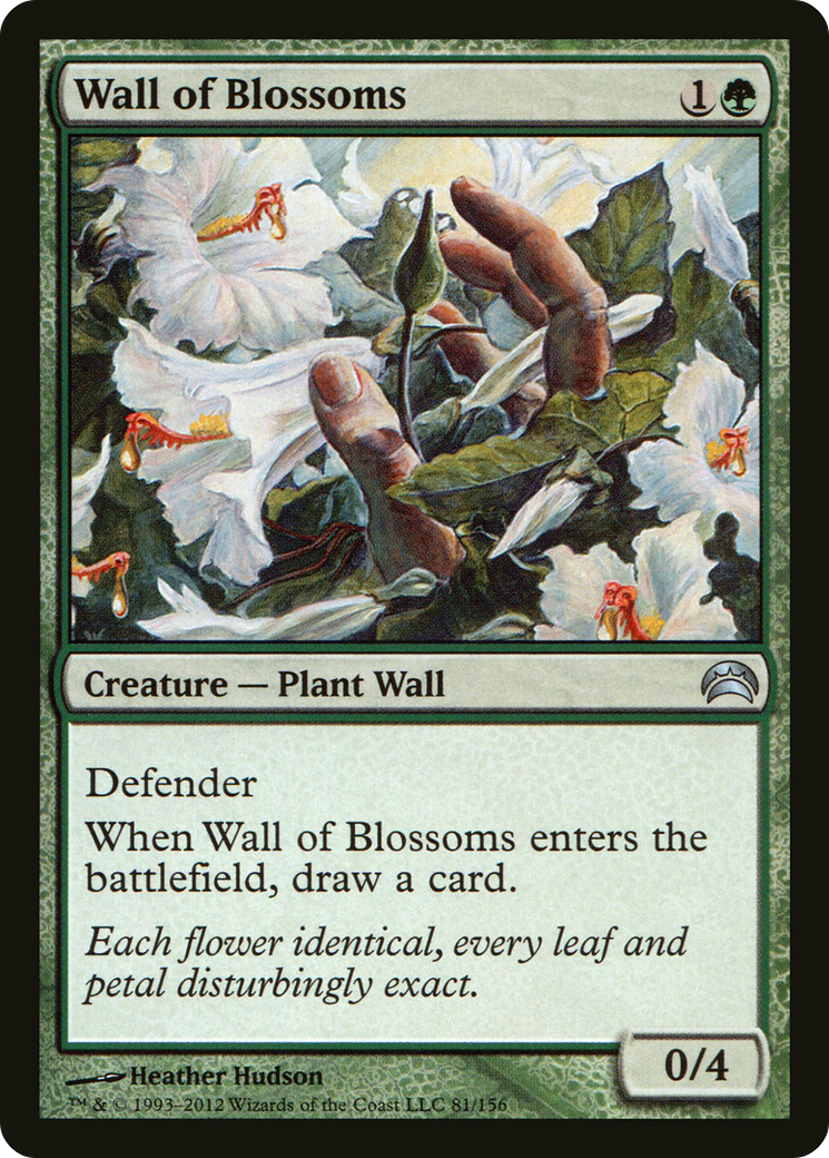 Wall of Blossoms (PC2-081) - Planechase 2012