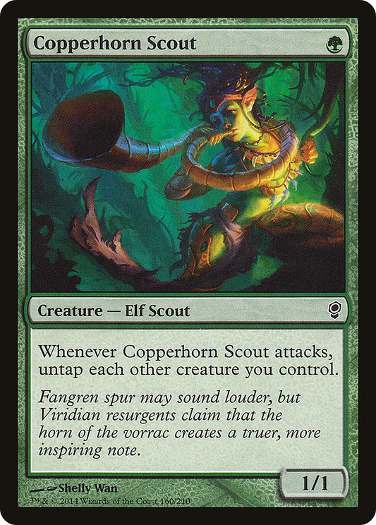 Copperhorn Scout (CNS-160) - Conspiracy Foil