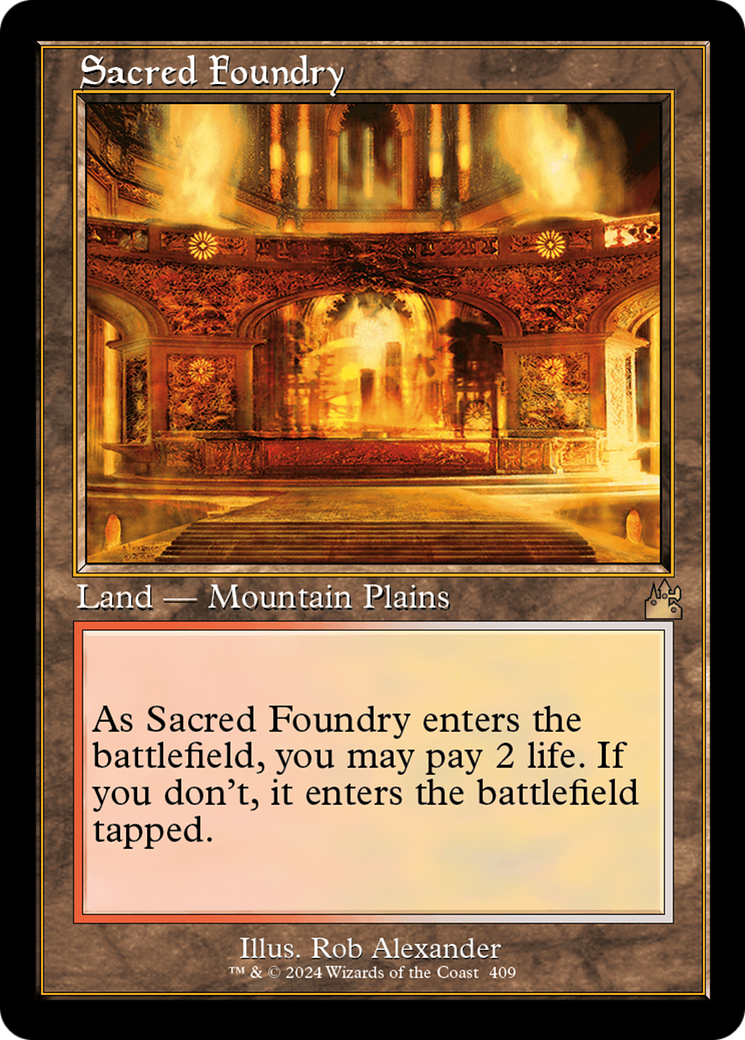 Sacred Foundry (RVR-409) - Ravnica Remastered