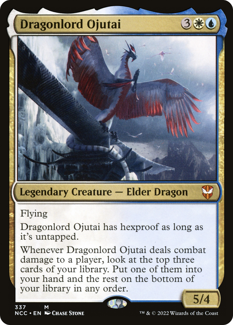 Dragonlord Ojutai (NCC-337) - New Capenna Commander