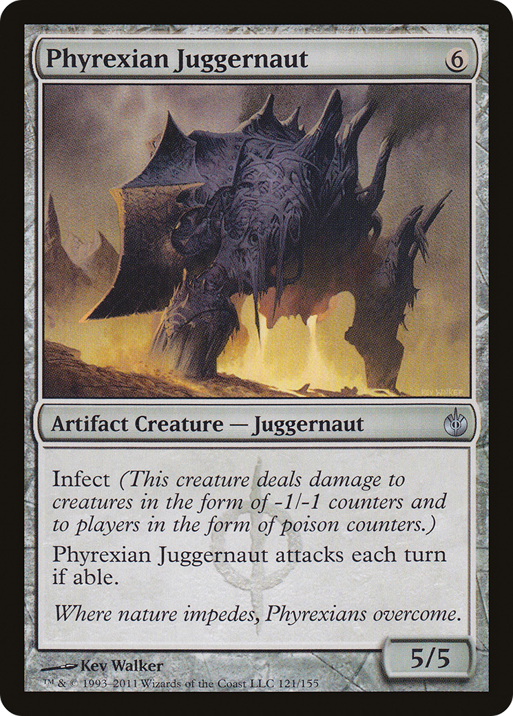 Phyrexian Juggernaut (MBS-121) - Mirrodin Besieged