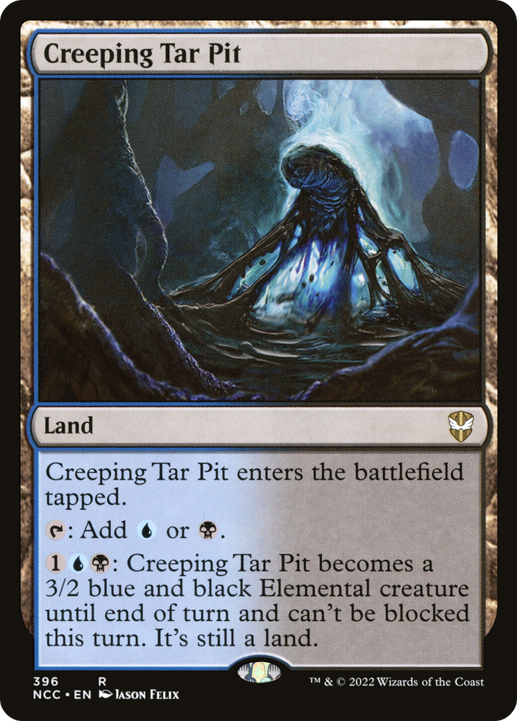 Creeping Tar Pit (NCC-396) - New Capenna Commander