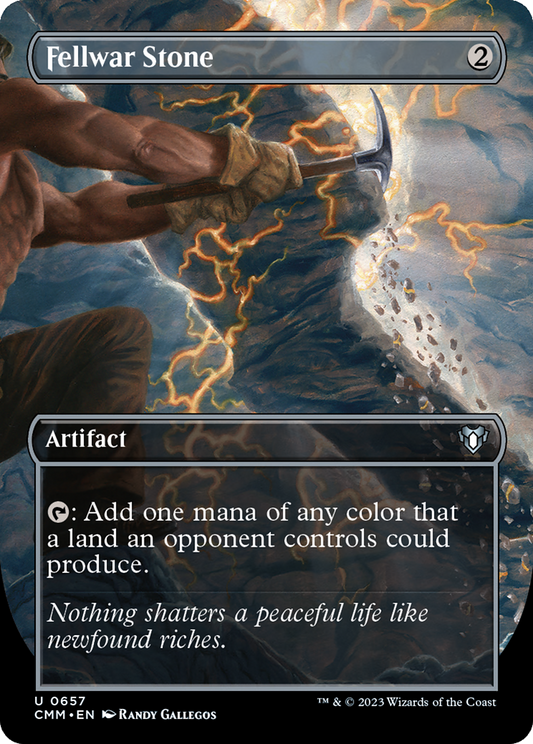 Fellwar Stone (CMM-657) - Commander Masters (Borderless)