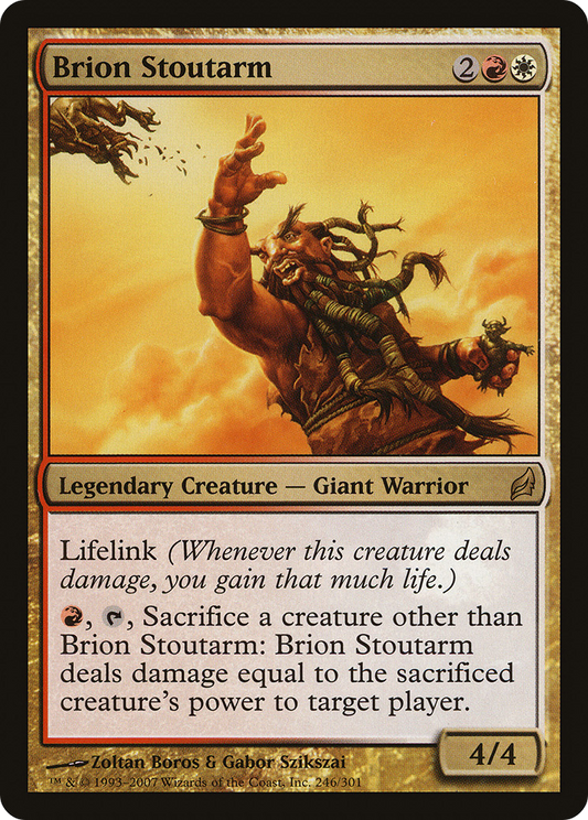 Brion Stoutarm (LRW-246) - Lorwyn Foil