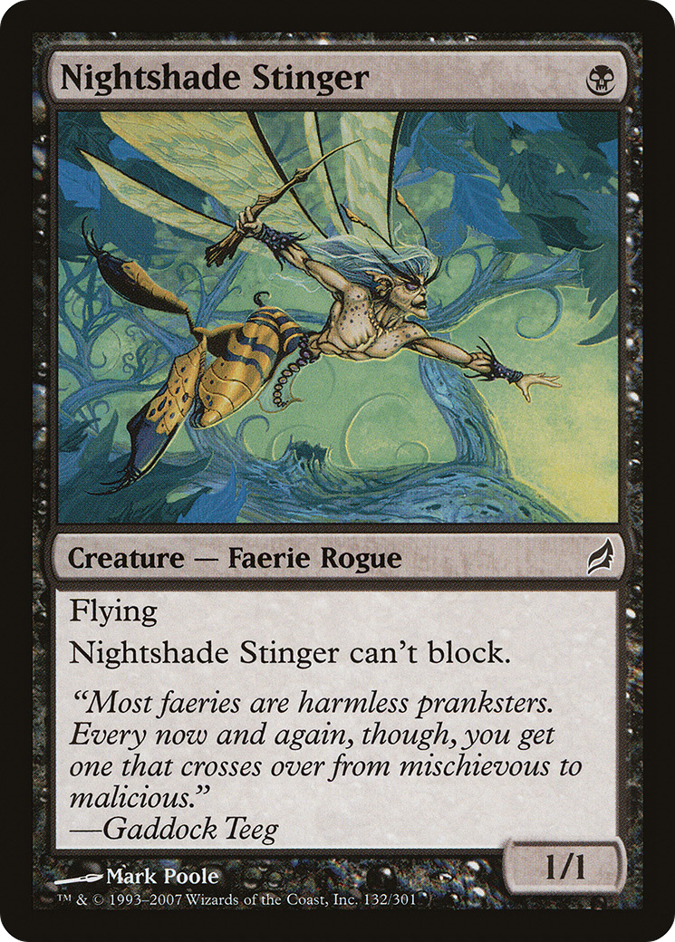 Nightshade Stinger (LRW-132) - Lorwyn